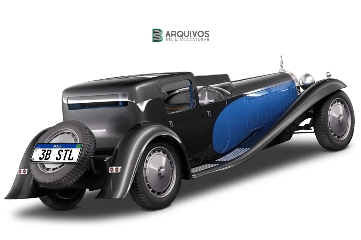 Modelo 3D STL - Bugatti Type 41 Napoleon — foto 2